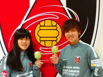 レッズレディース選手プロデュース「抹茶味のム