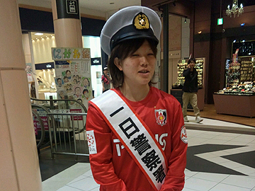 柴田が交通安全運動に協力