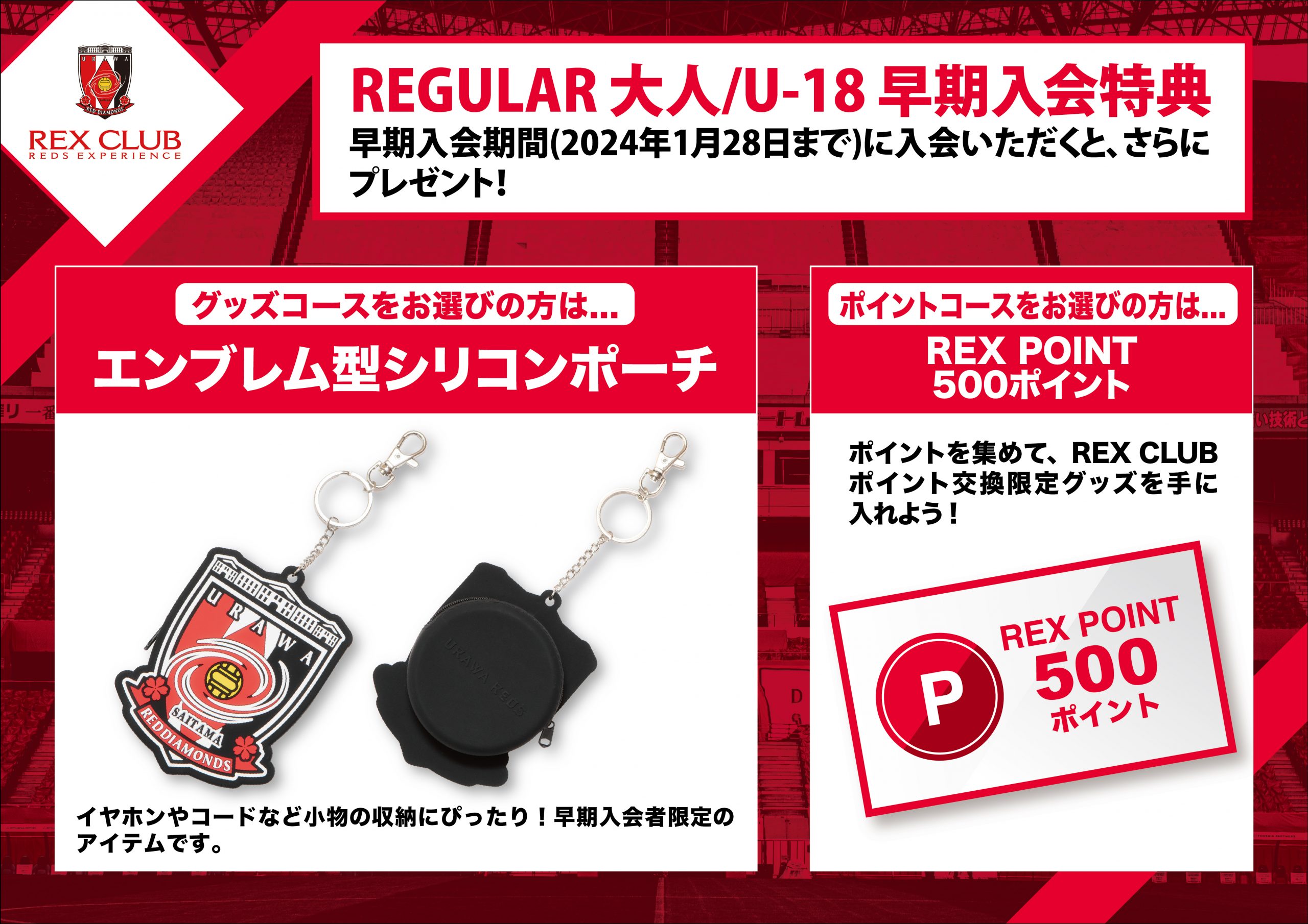 REX POINT500ポイントプレゼント