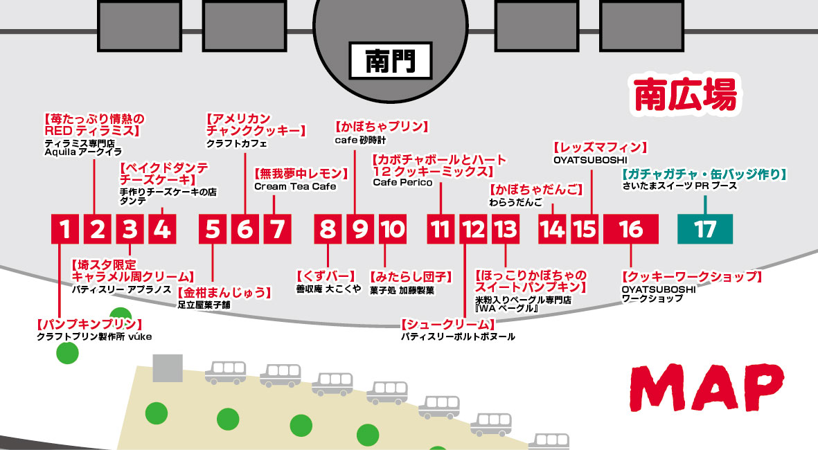 sweetsMAP