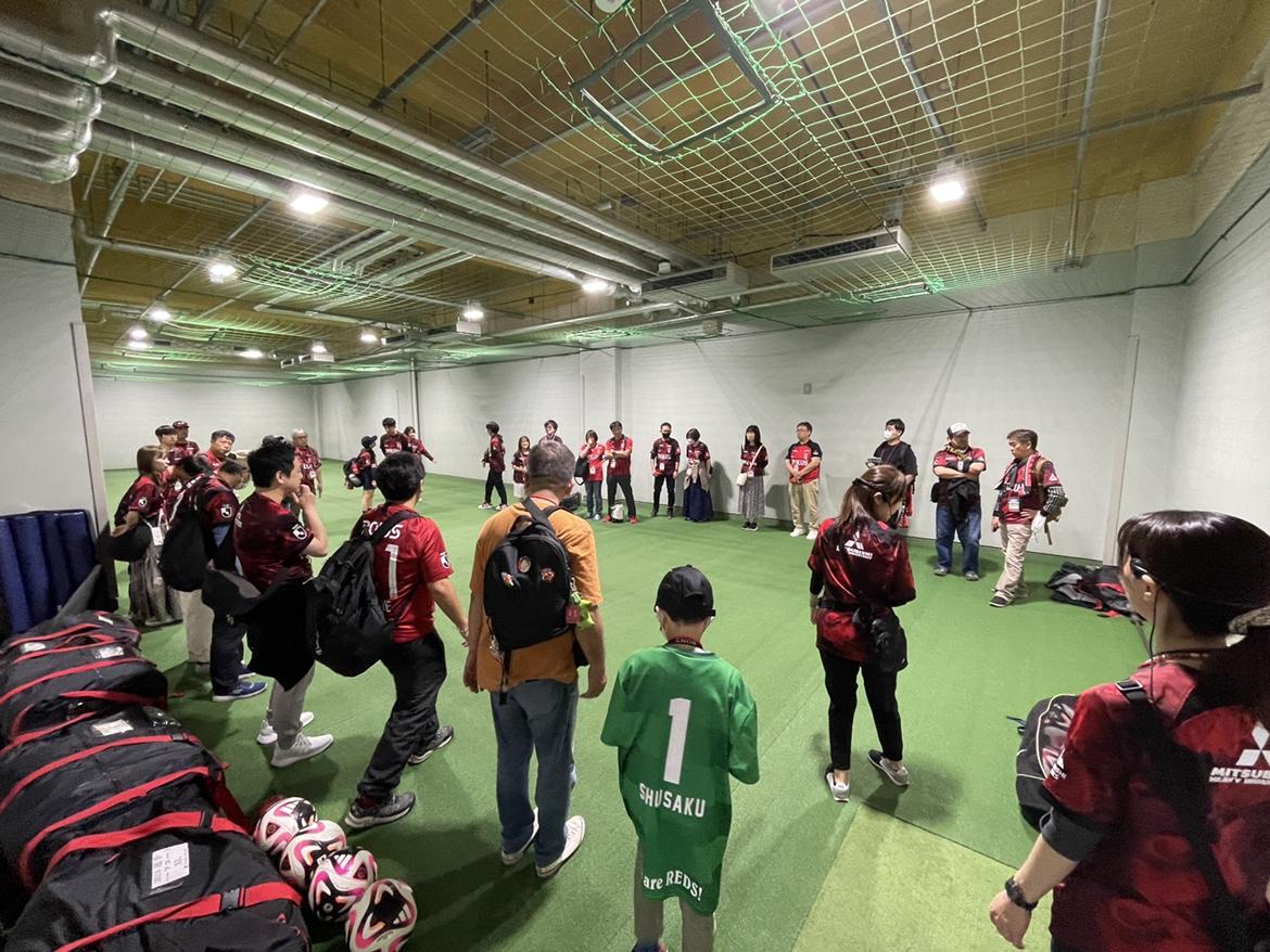 REX CLUB】試合日のロッカールームを見学できる!マッチデースタジアム