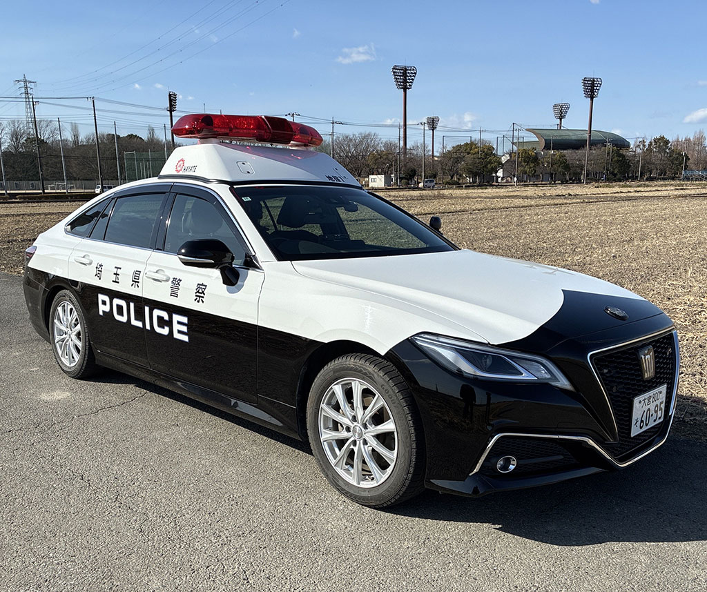 地域総務課(職務質問技能指導班)パトカー