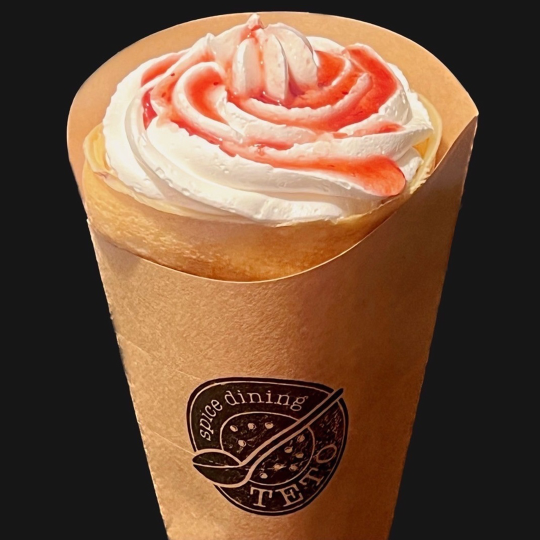 埼スタ横丁(coedo Jam3281)『いちごホイップクレープ』