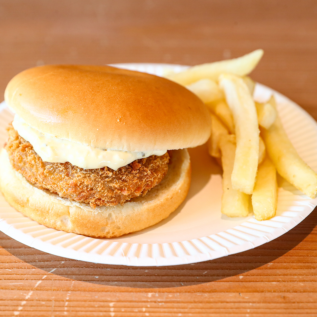 『ブライアン リンセンのクロケットバーガーセット』