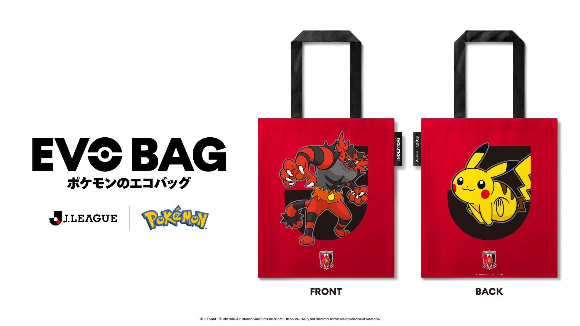 ポケモンのエコバッグイメージ