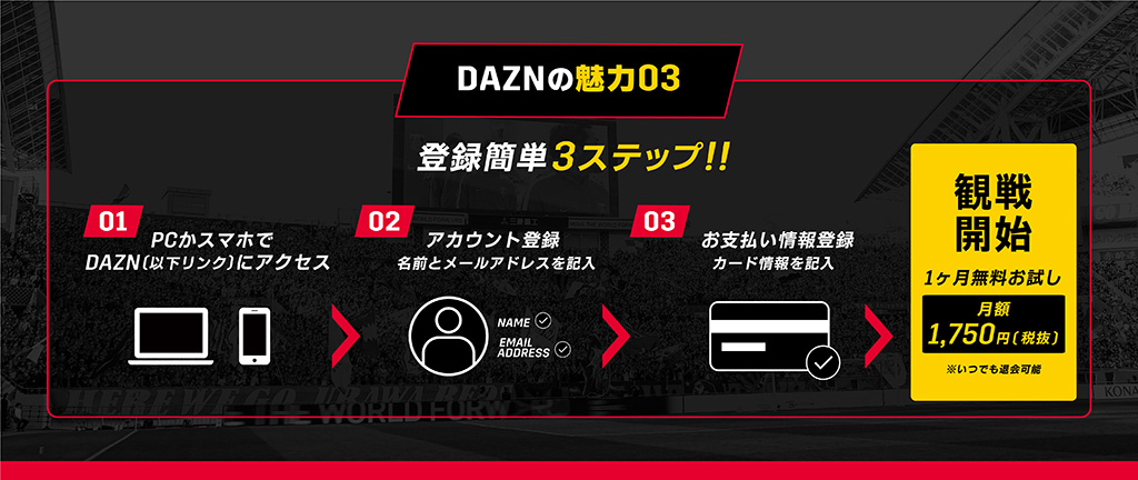 DAZNの魅力03
