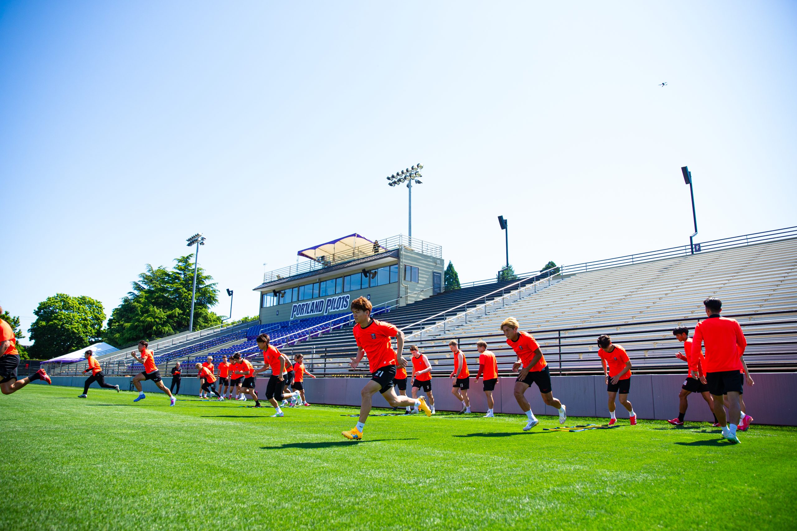 Day 5 in the U.S. - Training