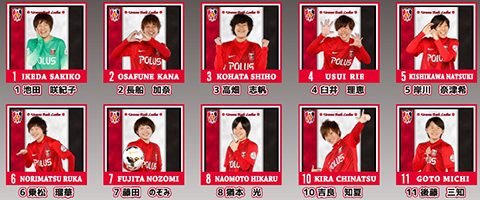 浦和レッズレディース Urawa Red Diamonds Ladies 浦和レッズレディース Urawa Red Diamonds Ladies