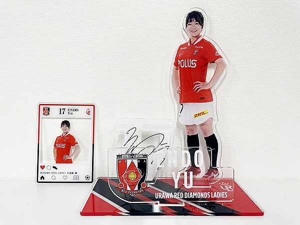 浦和レッズ　2024 1/5 ビックアクリルスタンド　25 安居選手 三菱重工浦和レッズレディース | URAWA RED DIAMONDS LADIES