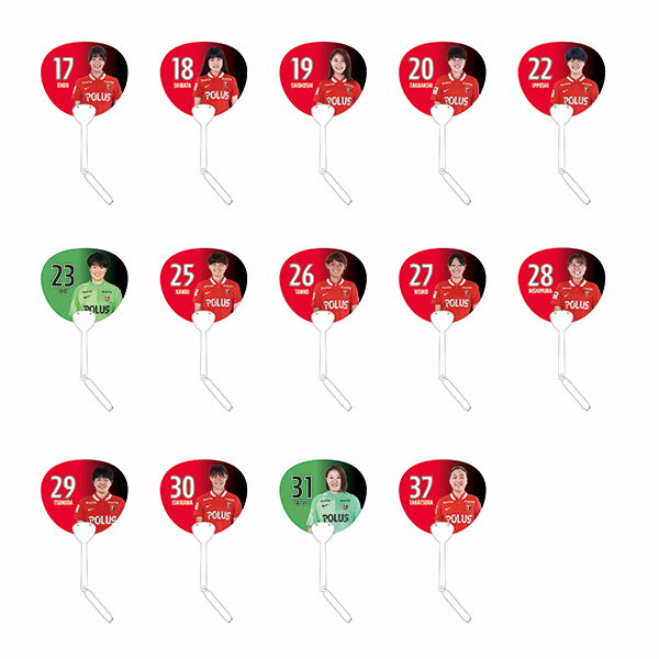 浦和レッズレディース REDS Re:DISH  アクリルキーホルダー4種 三菱重工浦和レッズレディース | URAWA RED DIAMONDS LADIES