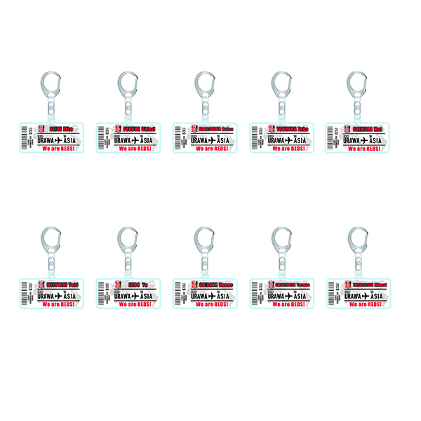 浦和レッズレディース REDS Re:DISH アクリルキーホルダー4種 三菱重工浦和レッズレディース | URAWA RED DIAMONDS LADIES