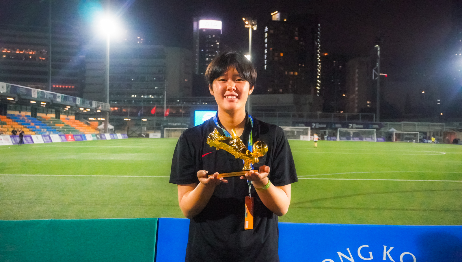 香港7人制大会 熊澤果歩選手、ゴールデンゴール賞を受賞