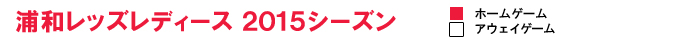 浦和レッズレディース 2015シーズン