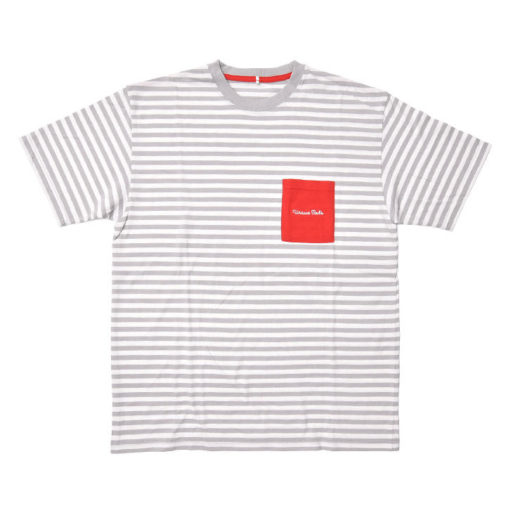 20ボーダーポケットTシャツ