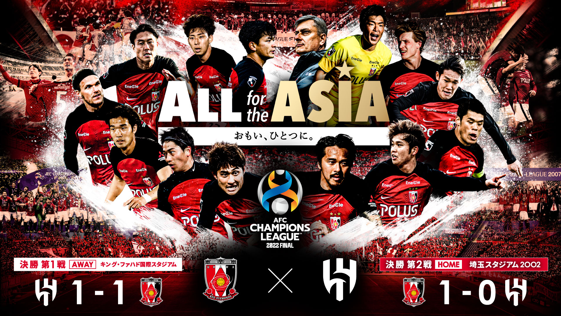 ALL for the ASIA おもい、ひとつに。