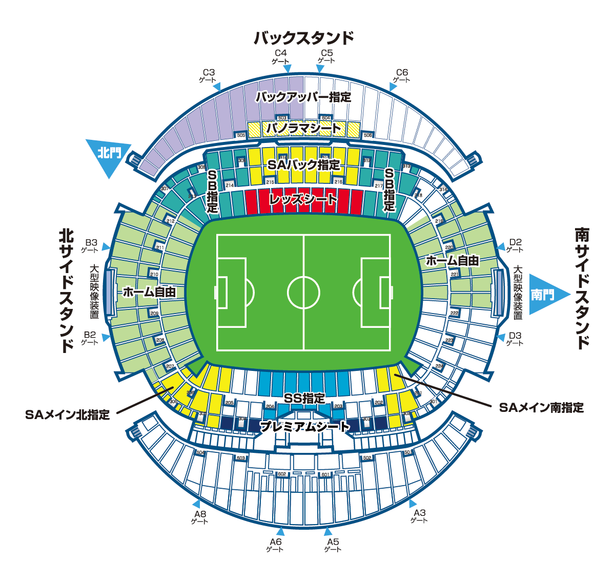 シーズンチケット対象試合