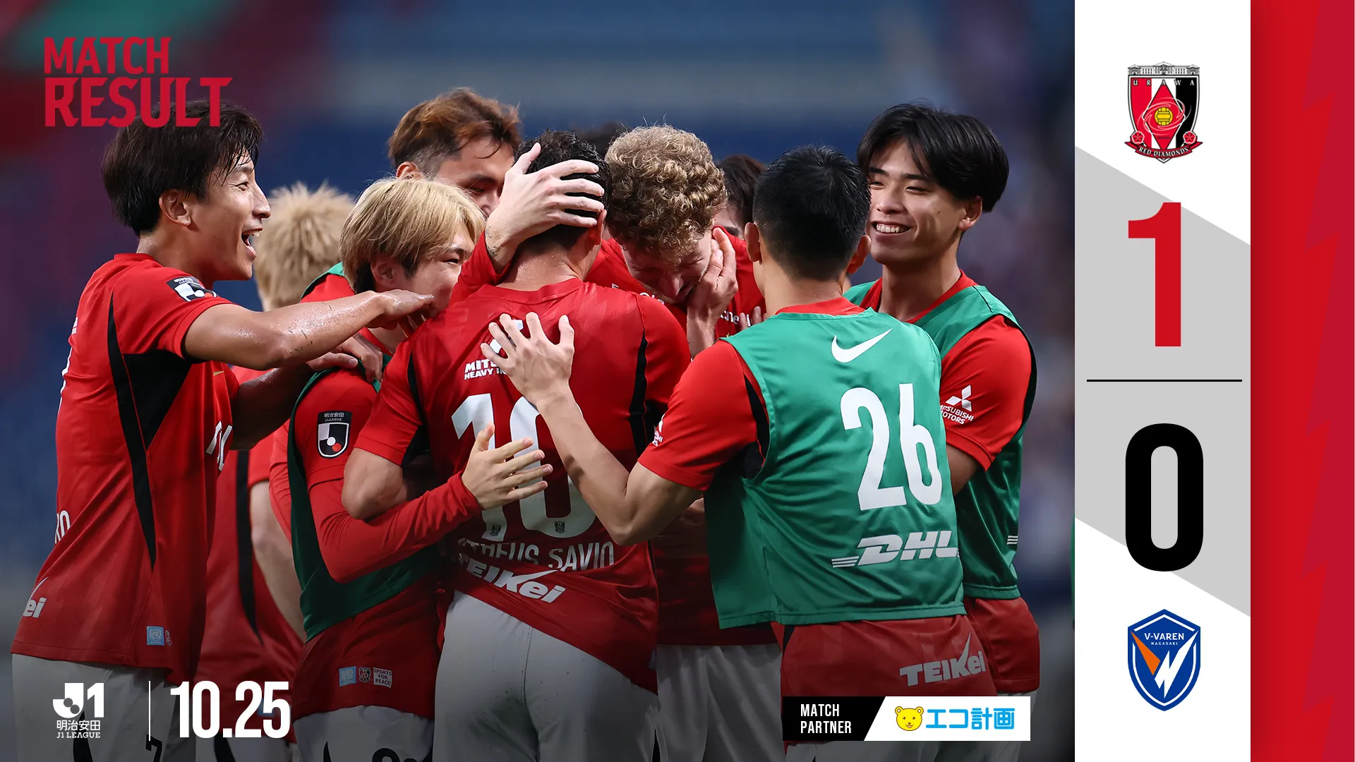 2026/27明治安田J1リーグ 第12節 vs V・ファーレン長崎 試合結果