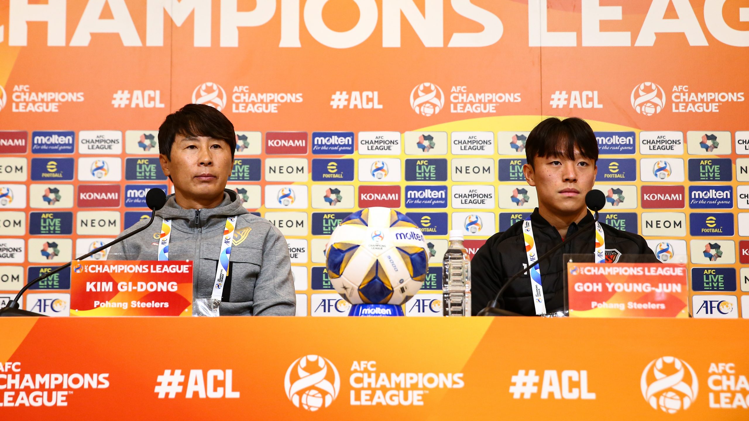 浦項スティーラーズ 試合前日会見