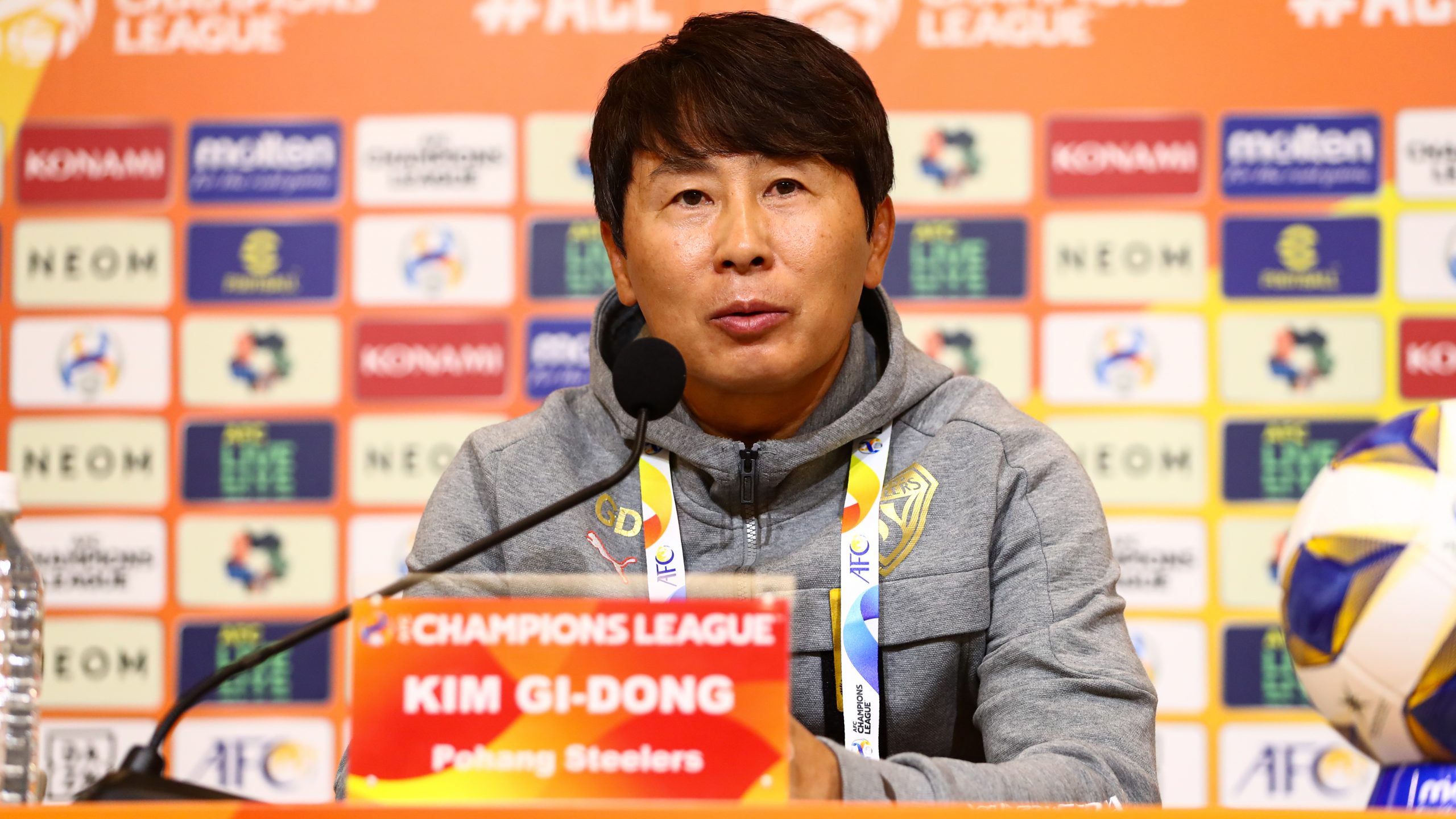 浦項スティーラーズ 試合前日会見