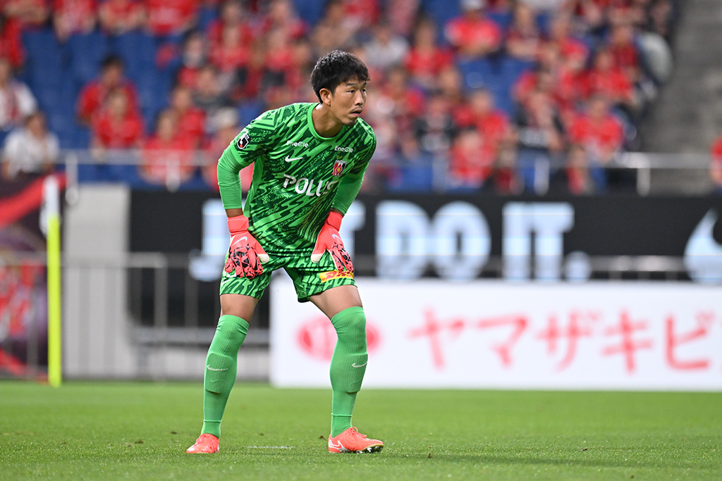 浦和レッズ　選手支給品　ピステ　練習着　緑　Lサイズ 2025JリーグYBCルヴァンカップ プライムラウンド 準々決勝 第1戦 vs