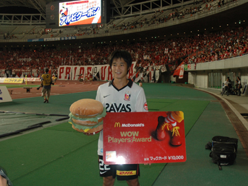 Jリーグ第21節vsアルビレックス新潟