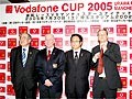 Ｖodafone CＵＰ 2005 浦和レッズ対マンチェスター・ユナイテッド　開催のお知らせ