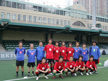国際７人制サッカー大会香港遠征 1日目