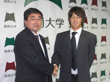野田紘史選手、加入内定について