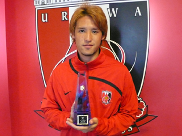 細貝、柳田＆安藤＆矢野、スポーツ功労賞受賞