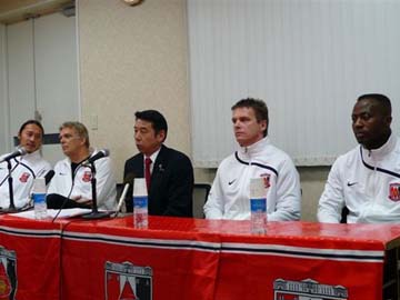 トップチーム指導体制記者会見