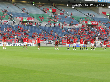 vs清水エスパルス MATCH DAY LIVE