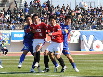 プレシーズンマッチvs徳島ヴォルティス