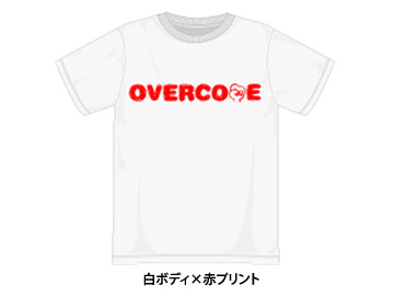 OVERCOMEチャリティTシャツ受注販売