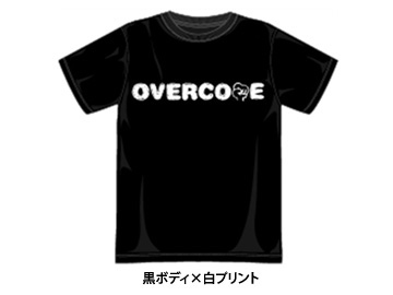 OVERCOMEチャリティTシャツ受注販売