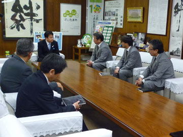 さいたま市役所へ表敬訪問