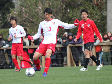 トレーニングマッチ vsロアッソ熊本