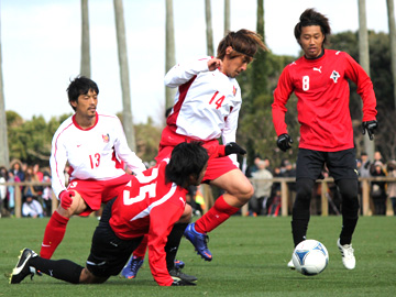 トレーニングマッチ vsロアッソ熊本