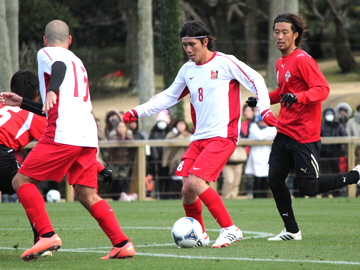 トレーニングマッチ vsロアッソ熊本