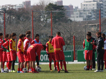 25日(土)、トレーニングスケジュール変更