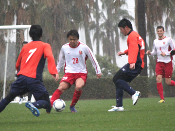 トレーニングマッチ vs愛媛FC