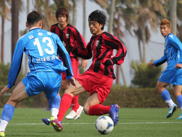 トレーニングマッチ vs蔚山現代