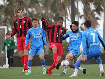 トレーニングマッチ vs蔚山現代