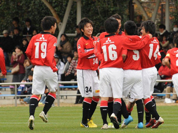 レッズユース、高円宮杯プレミアリーグ第17節試合結果