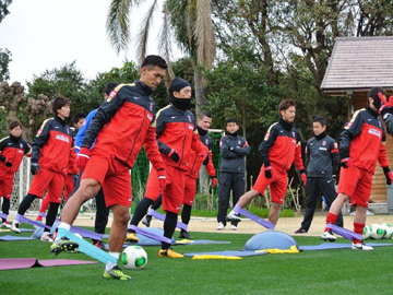 指宿トレーニングキャンプ初日