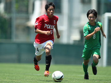 Jrユース、関東クラブユースサッカー選手権準々決勝で敗れる