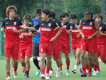 トレーニングマッチ サンフレッチェ広島戦について