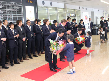 キャンプ初日、宮崎に到着