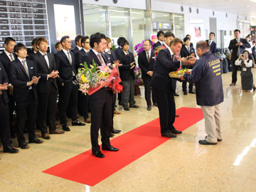 キャンプ初日、宮崎に到着