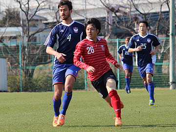 トレーニングマッチ vsアルビレックス新潟