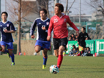 トレーニングマッチ vsアルビレックス新潟